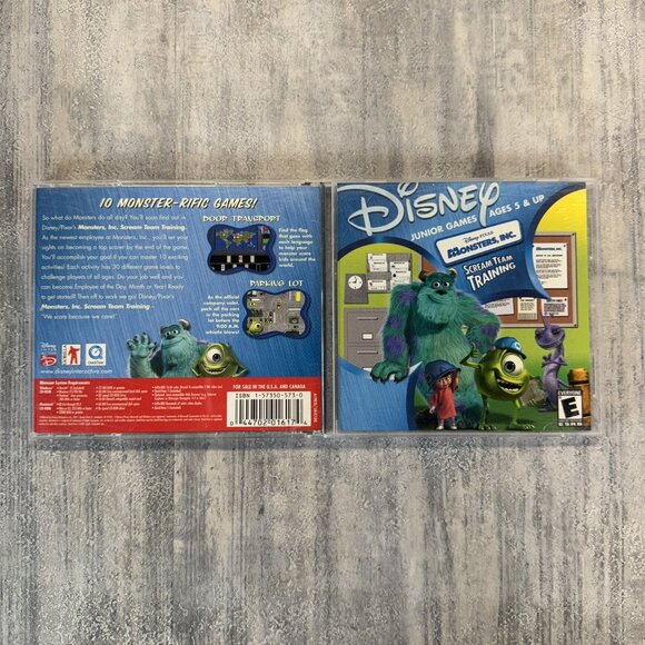 Pixar’s Monsters Inc: Scream Team Training (PC CD-ROM, 2001) - Picture 4 of 4